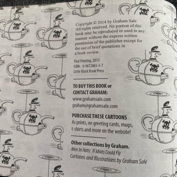 ⭐️Graham Sale⭐️Autographed copy of the 2013 edition of Political Cartoons - Picture 5 of 11